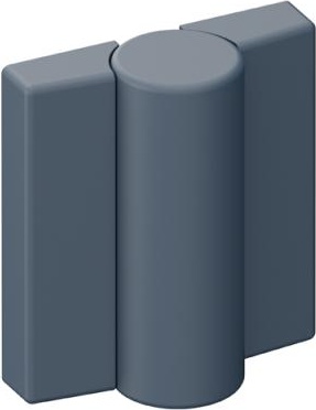 B9505B.50R ремешок на винтах HEWI Türzubehör 