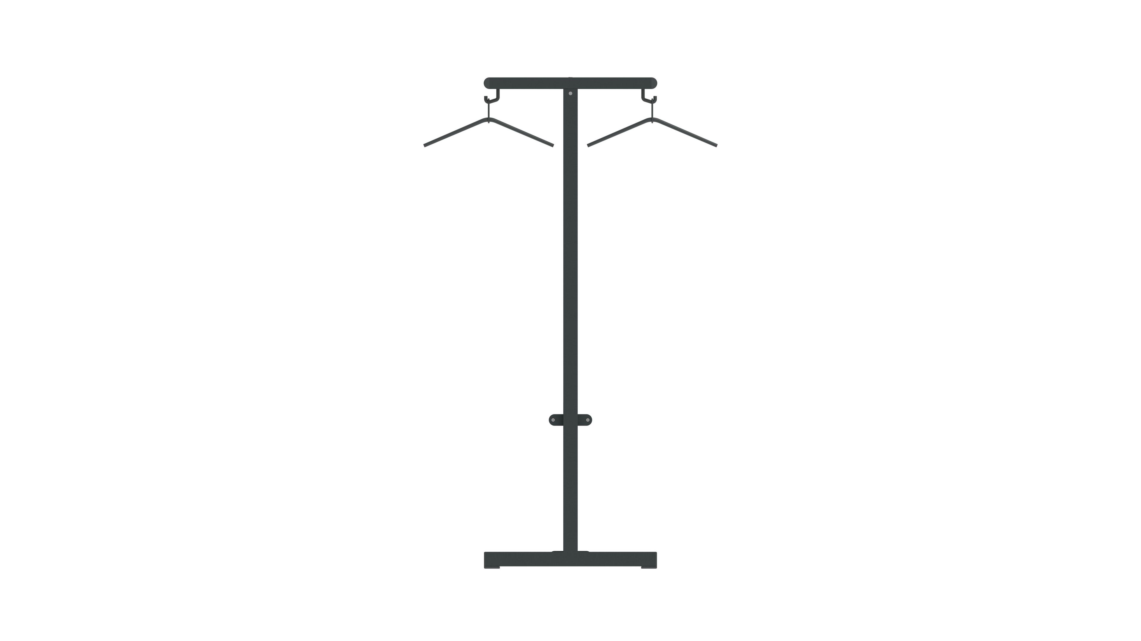 Стальная вешалка с порошковым покрытием с держателем зонта FUNCTIONALS Tertio ARCH-00106150 - Вид №1