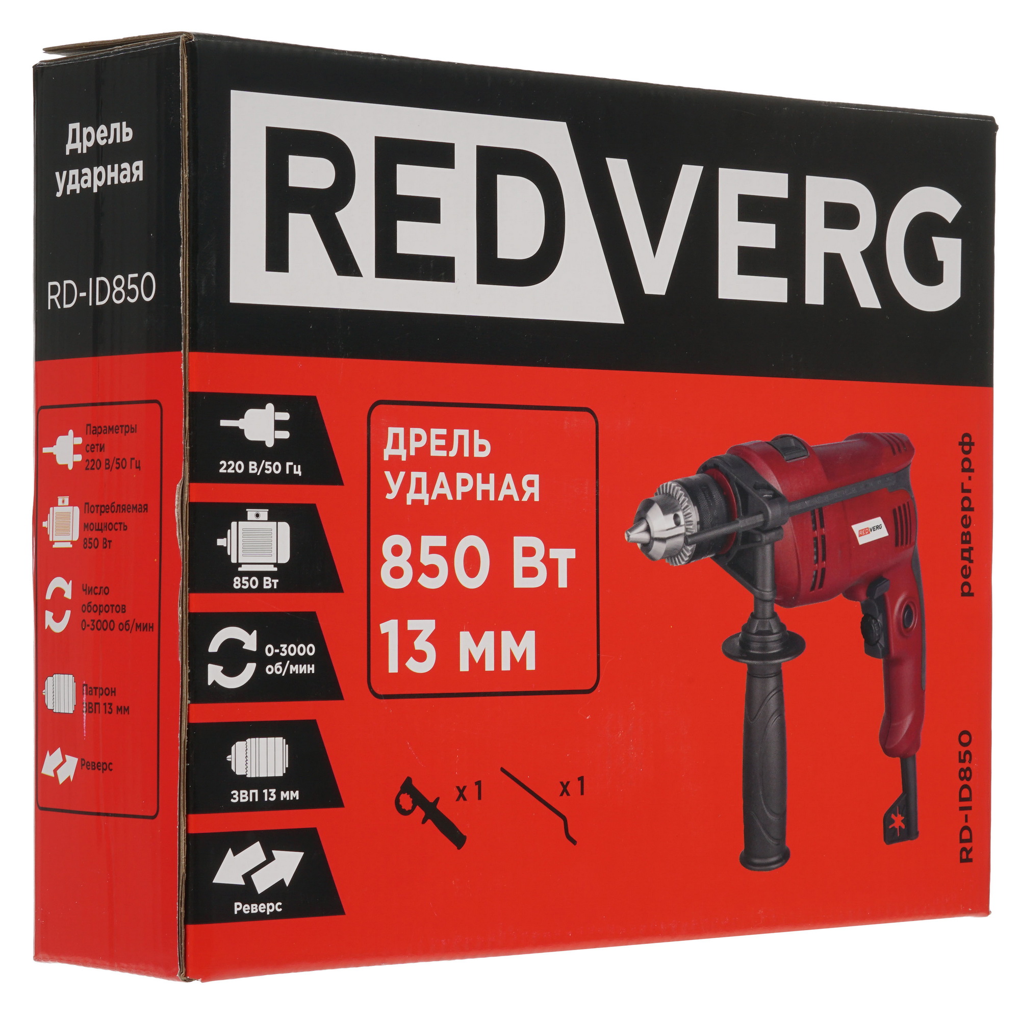 Дрель  RedVerg RD-ID850 5300789 STDN-0137156 - Вид №7