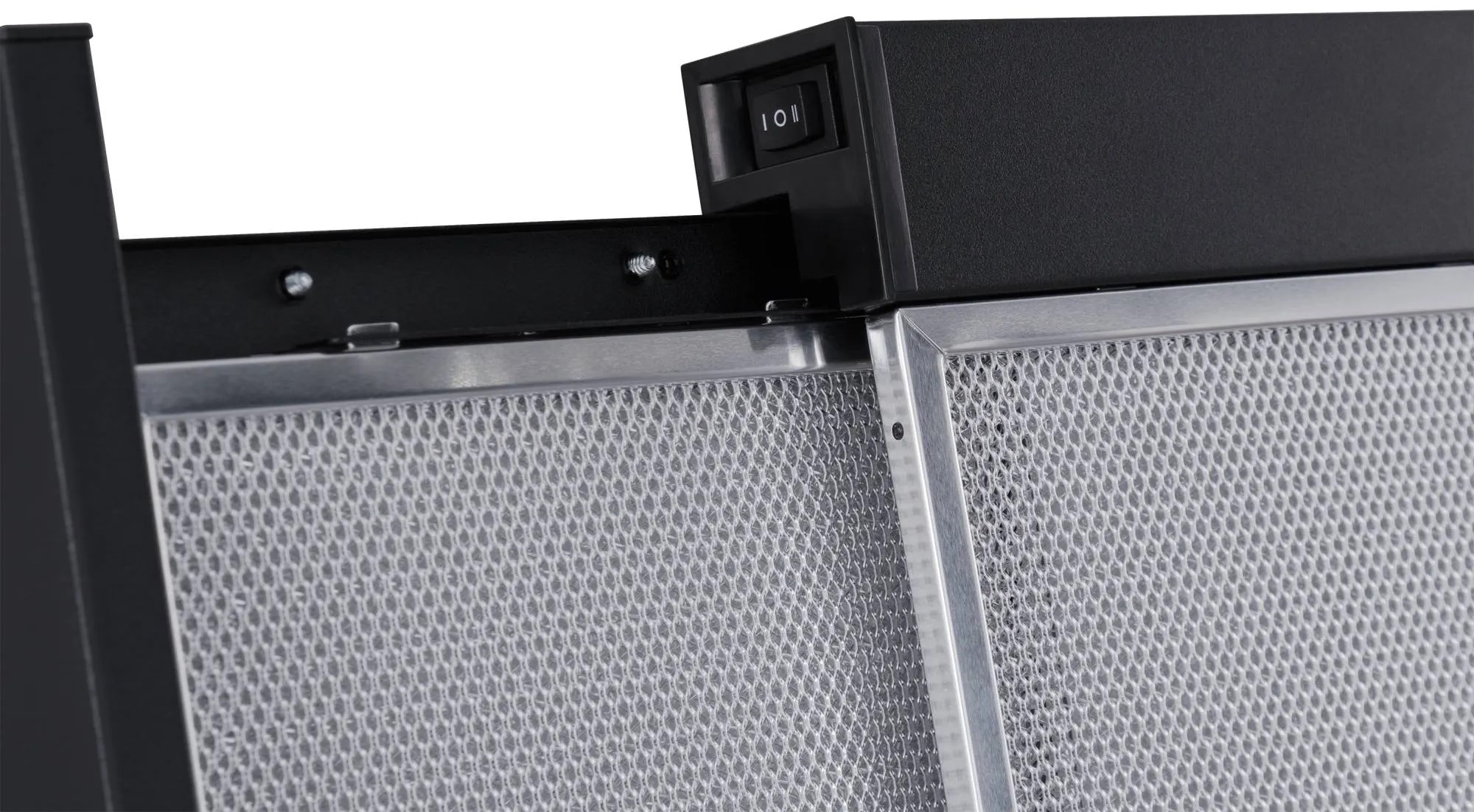 9168671 Вытяжка телескопическая Meferi SLIDEBOX60BK POWER черный/черный STDN-0022125 - Вид №12