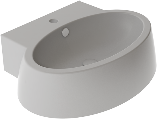 DULAV6519 Подвесная раковина настенная GSG CERAMIC DUNIA