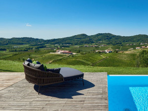 Ткань сад кровать