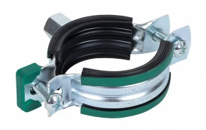 3396064 Крепление для труб  KSB2 Хомуты с вкладышем epdm (M8/10) для стальных, медных, чугунных и пластиковых (многослойных) труб