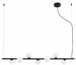 Miloox Подвесной светильник из металла и опалового стекла Pomì 1744.98
