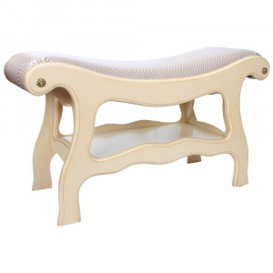 11139 Скамья Сорренто 2 Айвори Рептилия Жемчуг BOGACHO