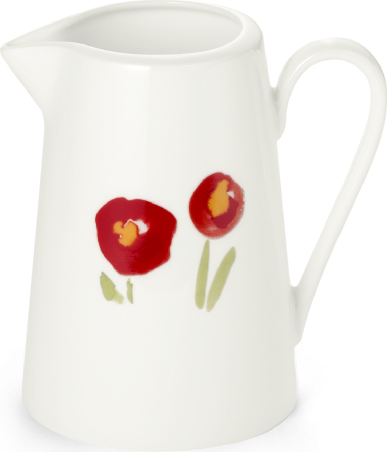 10639929 Dibbern Кувшин Dibbern "Впечатление.Красные маки" 500мл Фарфор 