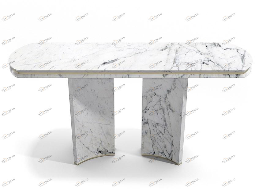 Capital Collection Прямоугольная консоль из мрамора Ercole sun-id-1356209