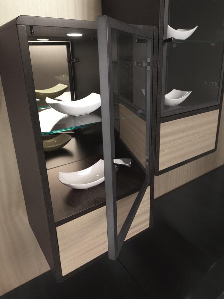 Carpanelli Модульная оборудованная стенка с подставкой под телевизор Desyo Lb48 a-b-c-d - Вид №3