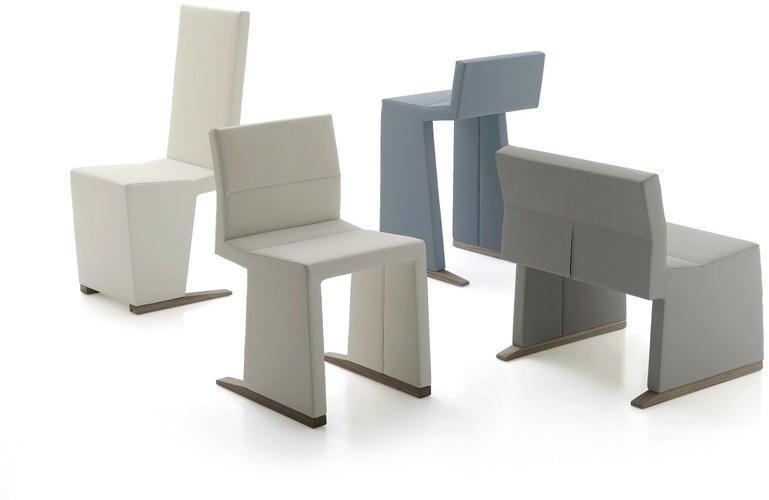 Billiani Кресло консольное обитое кожей с высокой спинкой Inka wood sun-id-1490652 - Вид №1