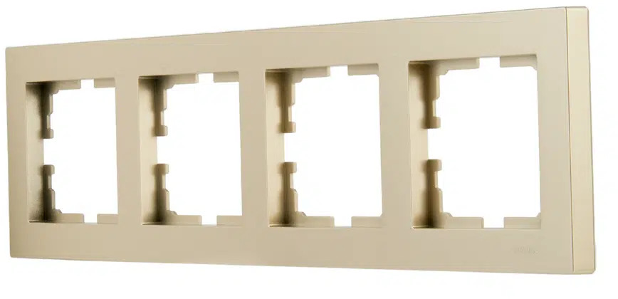 VESNA Рамка 4-ая горизонтальная без вст золото