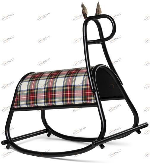 Wiener GTV Design Лошадка-качалка из бука и ткани  Cafurites 