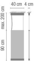 Vibia Подвесной светильник из ткани Curtain sun-id-1415385 - Вид №9