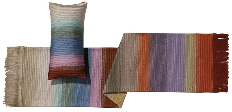 MissoniHome Вышитая разноцветная полосатая клетка Daydream sun-id-1478590 - Вид №1