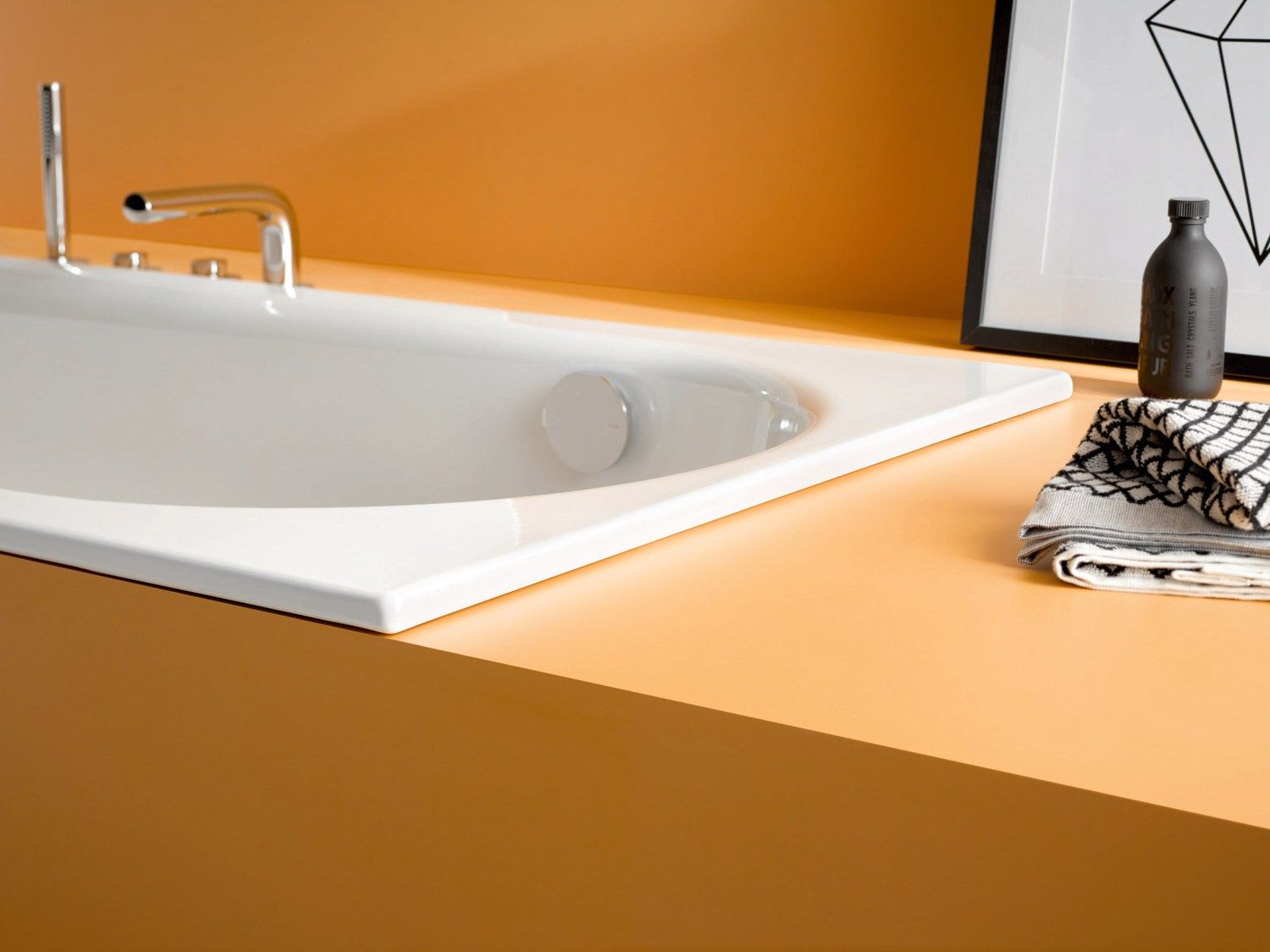 Прямоугольная эмалированная стальная ванна Bette BetteComodo ARCH-00016137 - Вид №7