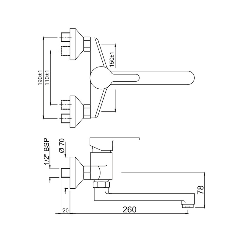 FUS-CHR-29163 Смеситель Jaquar Fusion Santreyd - Вид №1
