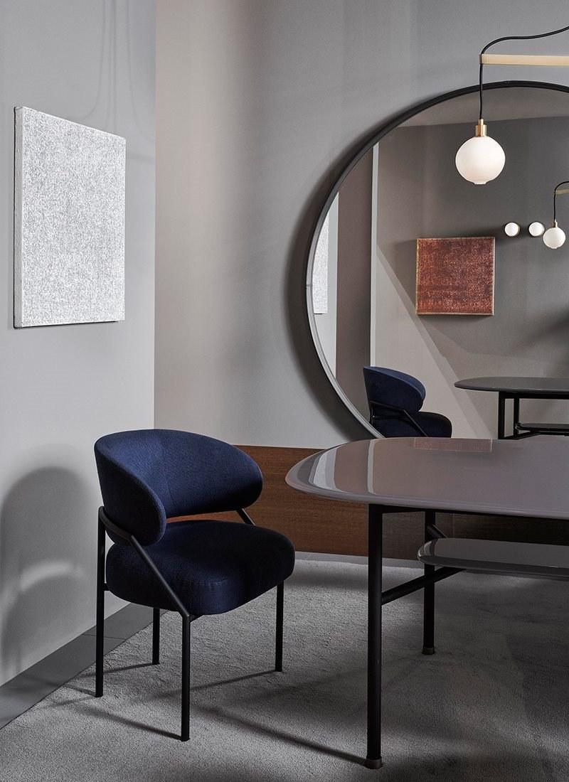 Meridiani Стул из мягкой ткани sun-id-1380842 - Вид №2