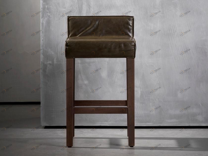 Piet Boon Высокий деревянный табурет Saar Pbc 01.04/14.