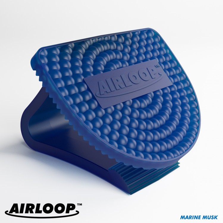 Airloop Marine musk VECTAIR SYSTEMS Ароматическая сетка для унитаза Airloop Marine musk - аромат Морской Мускус для офиса, отеля и дома синий 