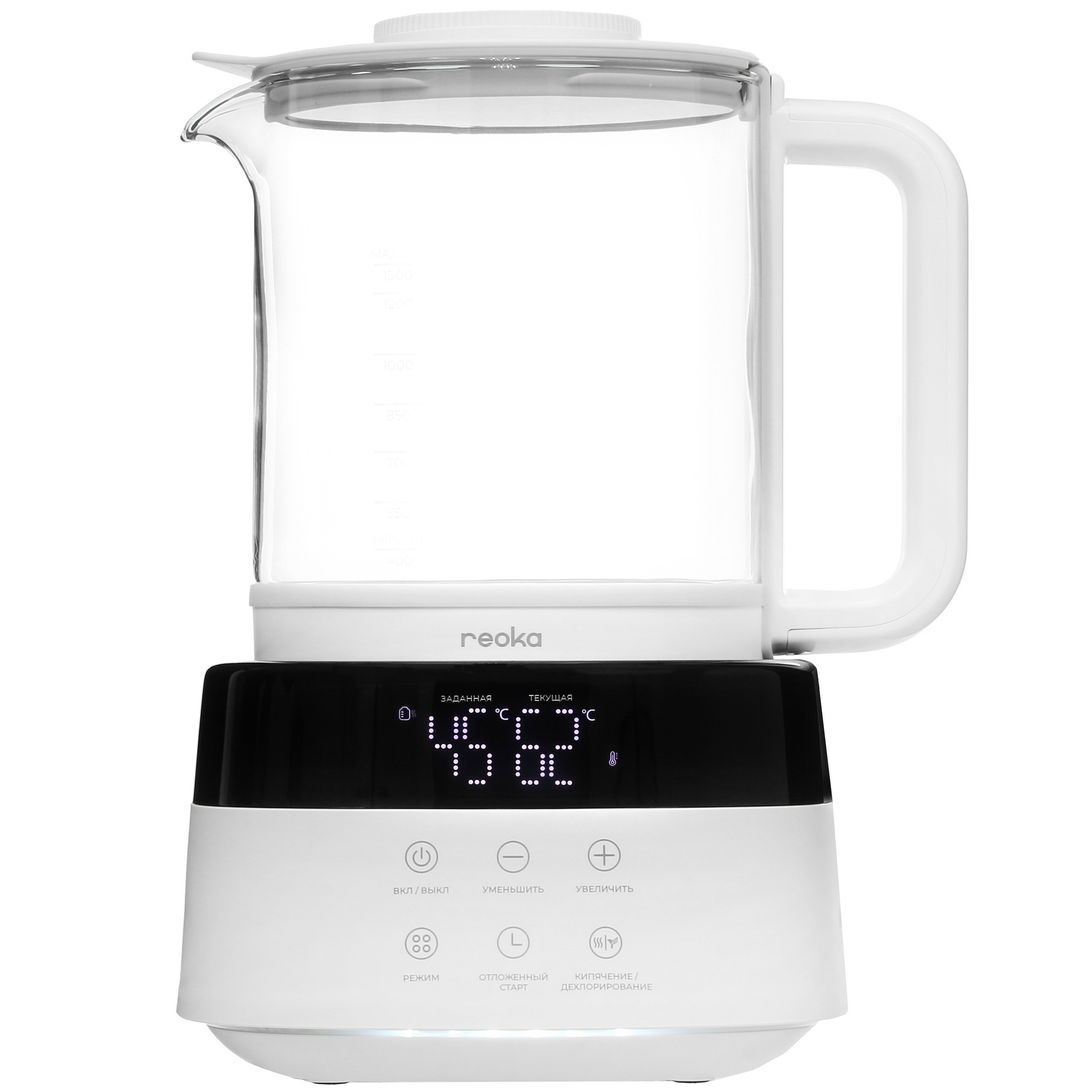 9977416 Электрочайник Reoka RKEK-09TSBW белый STDN-0044773