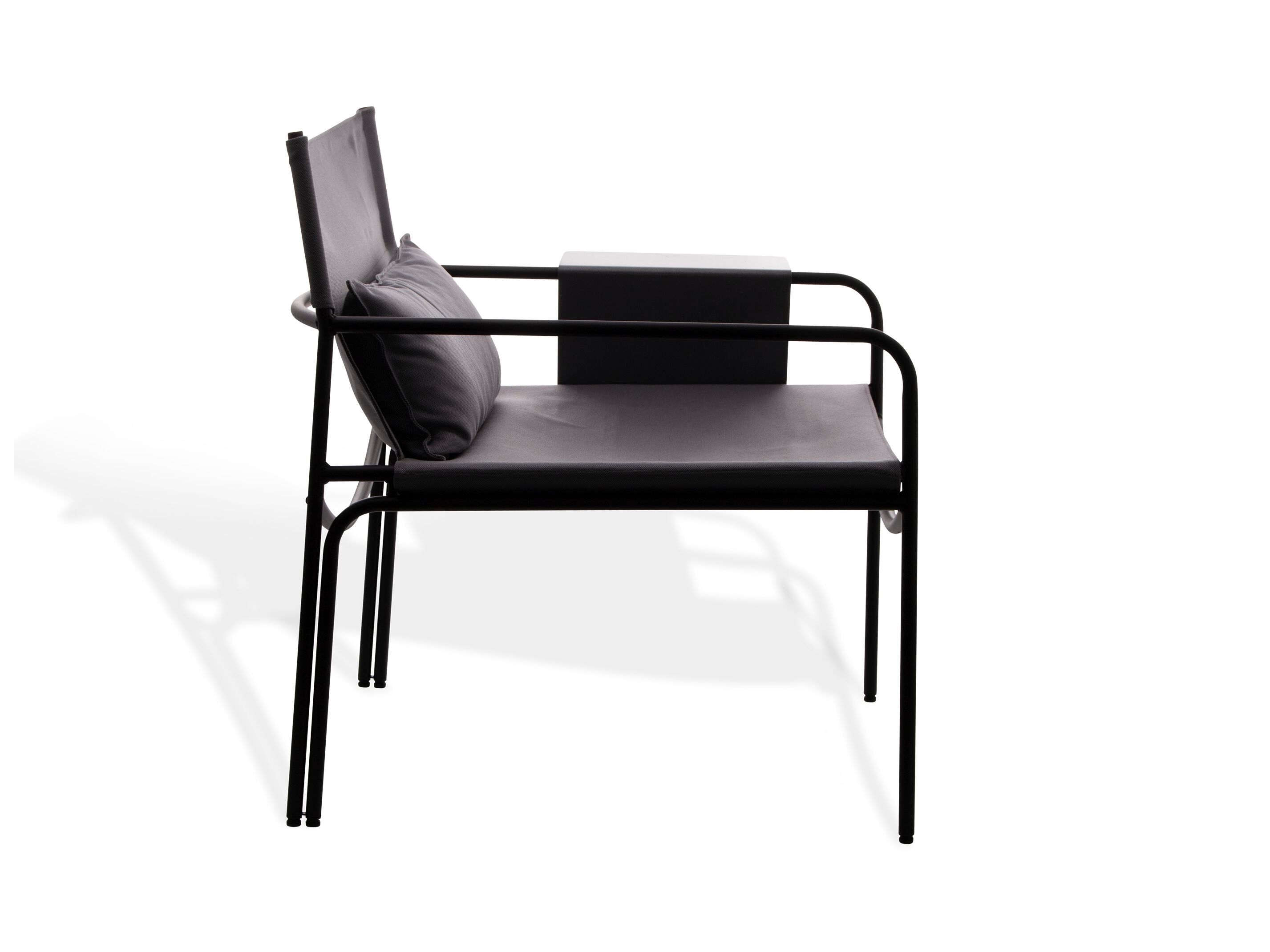 Стул из нержавеющей стали с подлокотниками KFF бассейн ARCH-00134203 - Вид №1