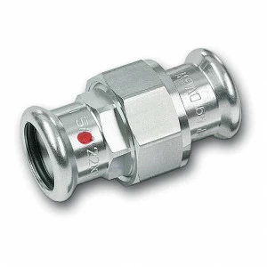 12433022 SANHA 24330 SANHA-Therm сгон ВПр-ВПр с плоск.упл. 22 мм