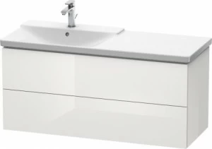 LC625408585 L-Cube Тумбочка подвесная Белый глянцевый лак