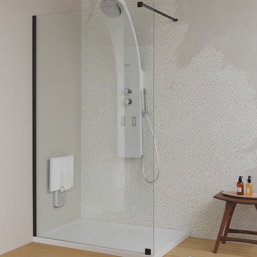 Душевая перегородка Walk In Terra ts open 01211 BLACK Словения Kolpa-San  - Вид №3