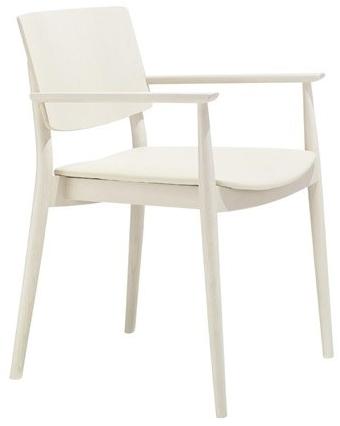 Andreu World Деревянный стул со встроенной подушкой Happy So0378 - Вид №1