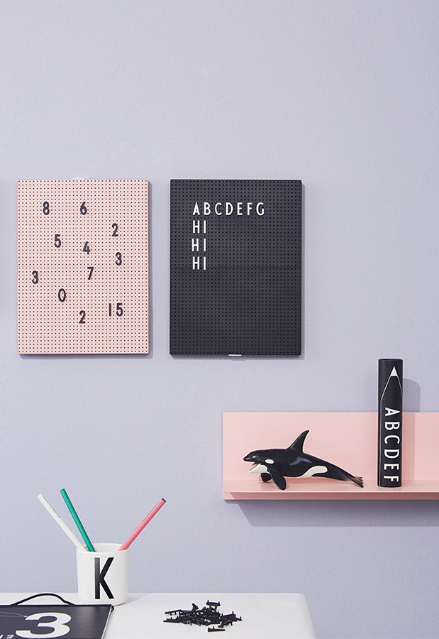 Запасной набор букв белый Design Letters 20203101WHITE - Вид №1