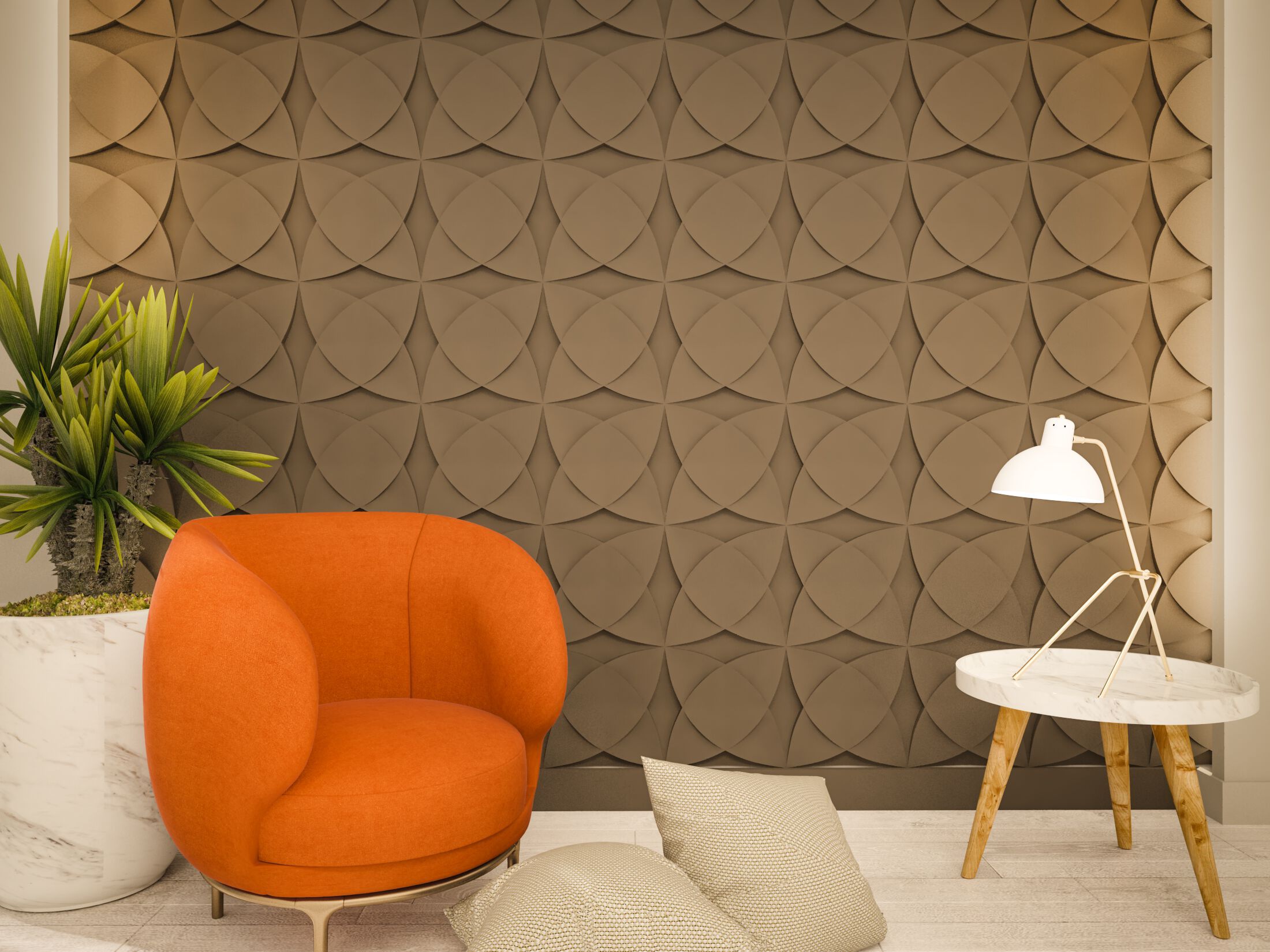 Трехмерное гипсовое покрытие WallDeco M-Modern ARCH-00138119