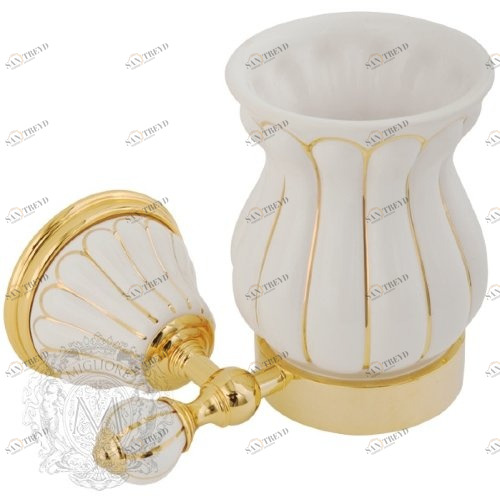 Стакан настенный MIGLIORE Olivia ML.OLV-60.602 ML.OLV-60.602.BI.DO