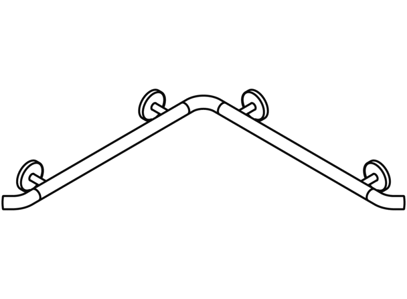 950.35.1S99 Поручни для душа и ванны, специальные длины HEWI Greifen  - Вид №3