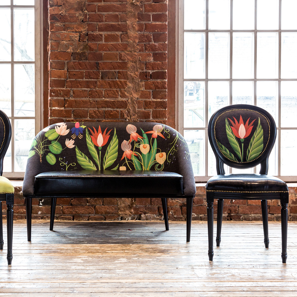 3112904 Диван «Тропический лес / Нуар» Object Desire  - Вид №4