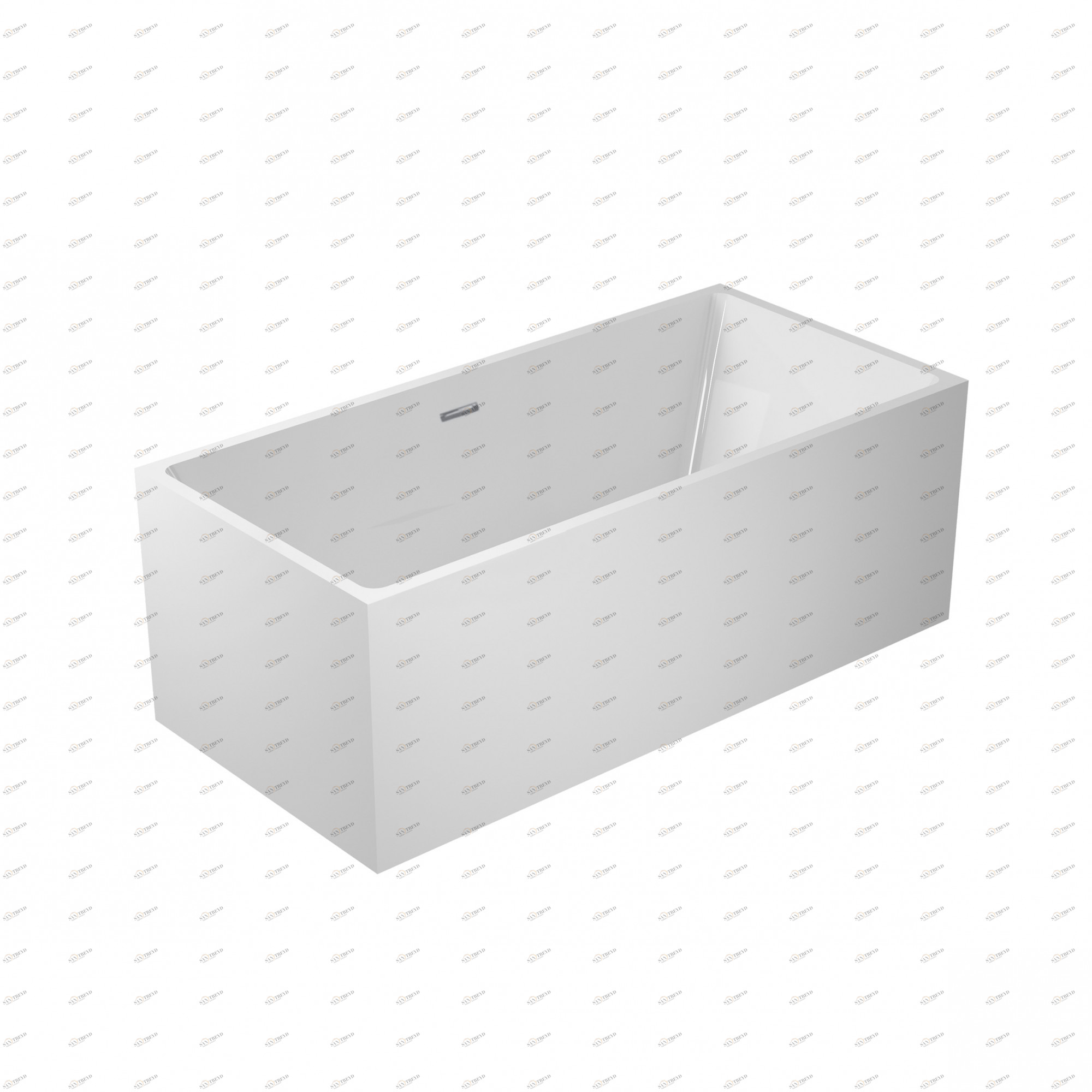 8965 Накладная раковина на столешницу  квадратная Galassia MEG11