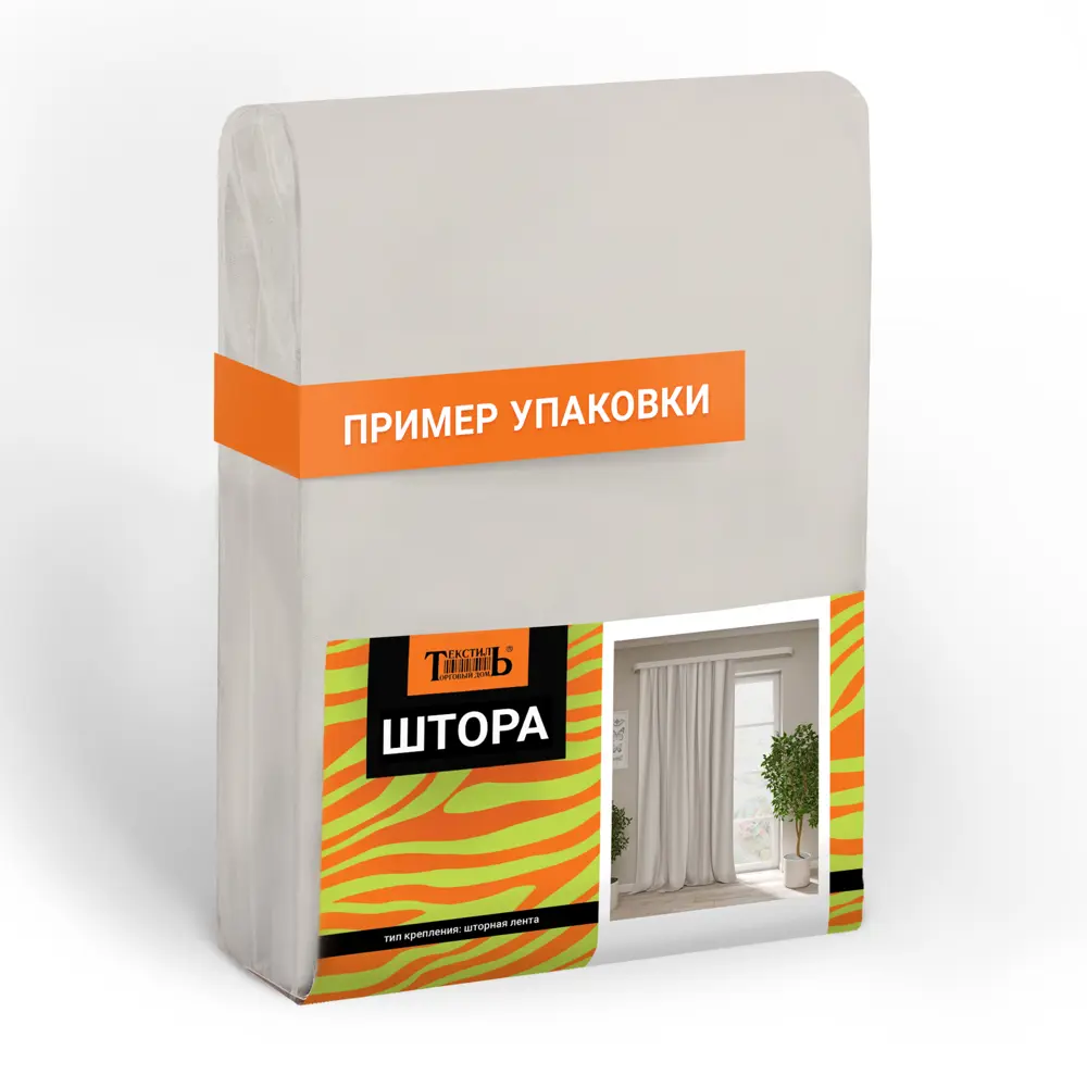 Штора на ленте блэкаут Счастье 200x310 см цвет платина 89447048 STLM-2075001 Santreyd  - Вид №6