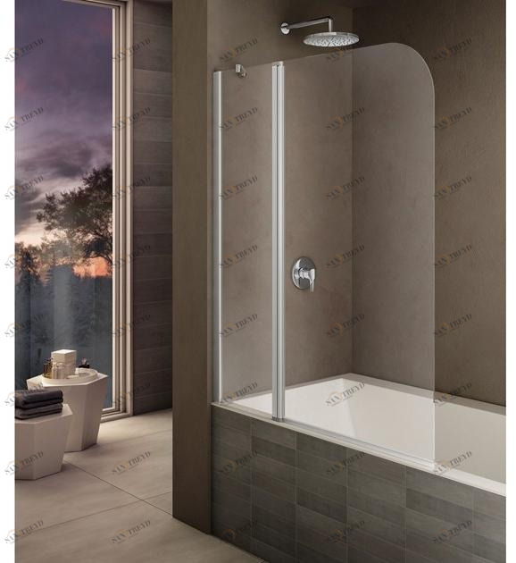 Provex Industrie Складная перегородка для ванны из закаленного стекла Look sun-id-1421798