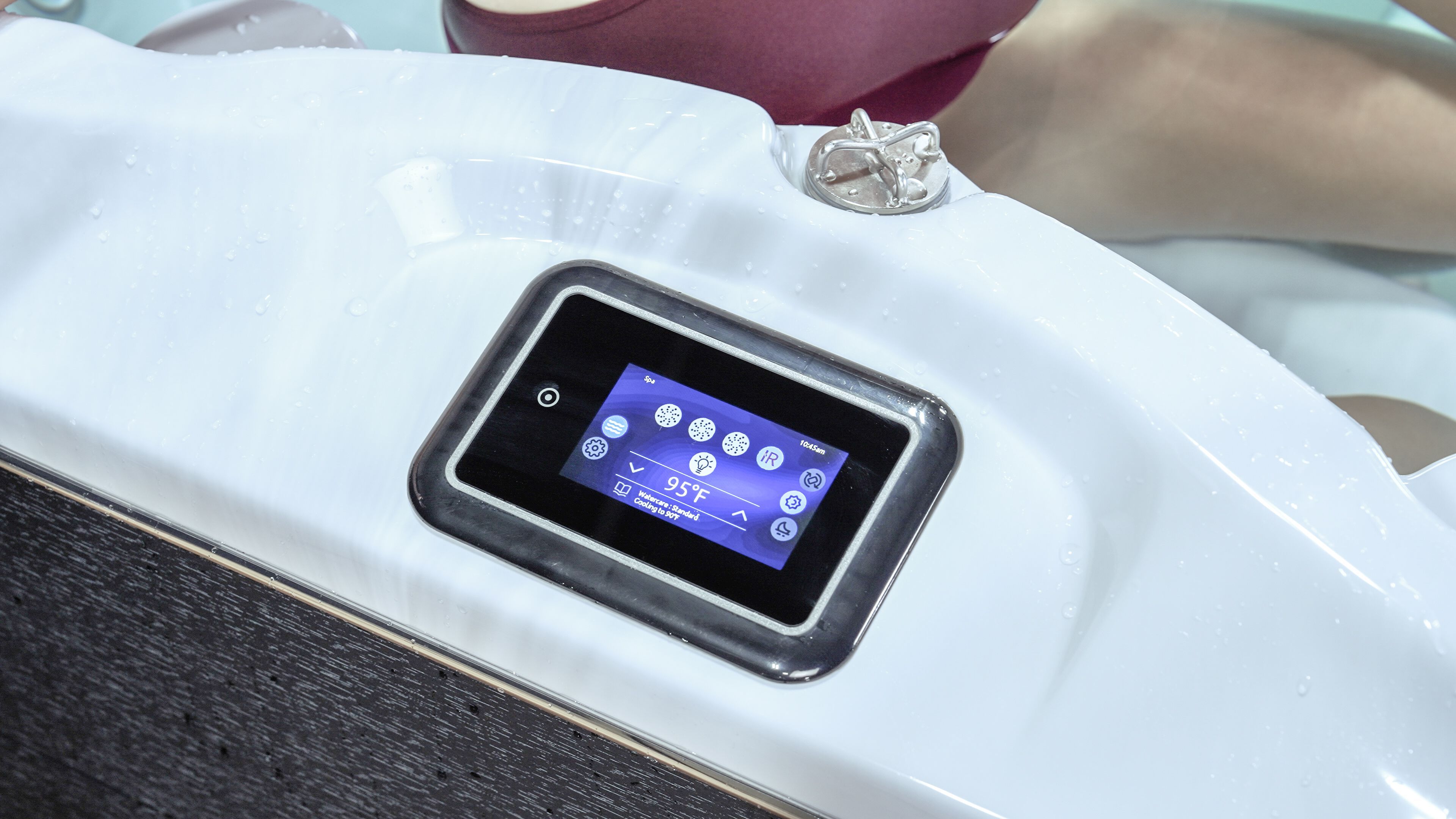 Открытый надземный мини-бассейн с противоточным плаванием Jacuzzi® Swim Spa ARCH-00081763 - Вид №43