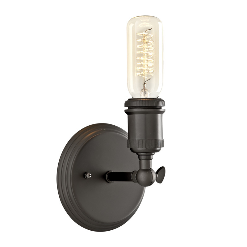 Бра Gates от Eichholtz 109099 EICHHOLTZ ПОД СТАРИНУ, ФОНАРЬ 059724 Бронза;прозрачный  - Вид №1