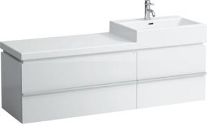 H4013840754751 Шкафчик под раковину с 4 ящиками, компактный сифон для раковины 818435 (2 ящика 600 и 2 ящика 900) LAUFEN PRO