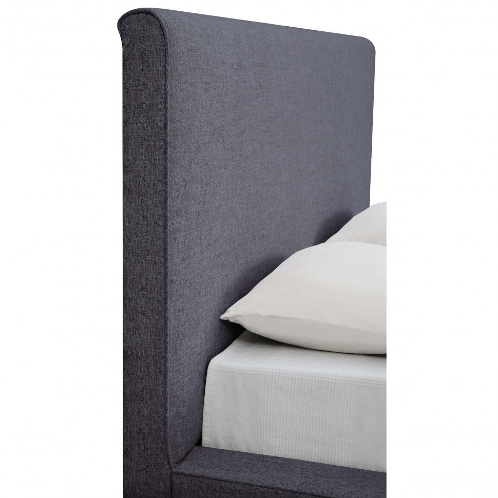 Кровать двуспальная 160х200 темно-серая Chameleo ICON DESIGNE CHAMELEO 177937 Серый  - Вид №3