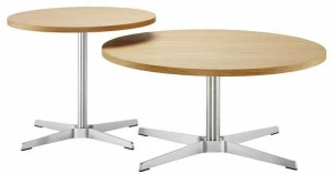 Thonet Круглый журнальный столик с основанием 4 звезды 1808