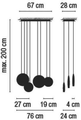 Vibia Светодиодная подвесная лампа Cosmos sun-id-1383369 - Вид №14