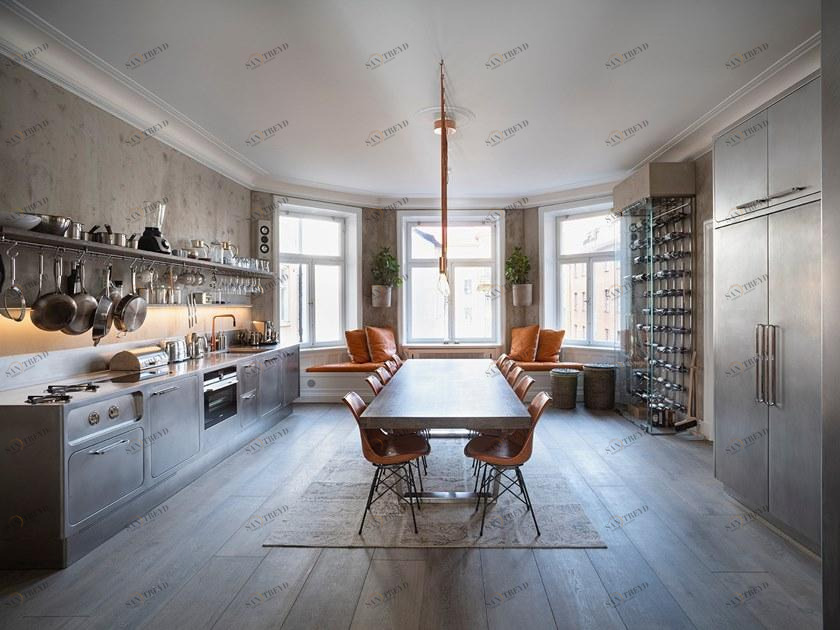 ABIMIS Кухня на заказ из нержавеющей стали Ego sun-id-1461904