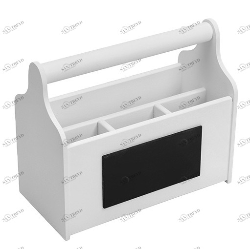 Карандашница большая белая VAMVIGVAM  00-3830893 Белый Santreyd 