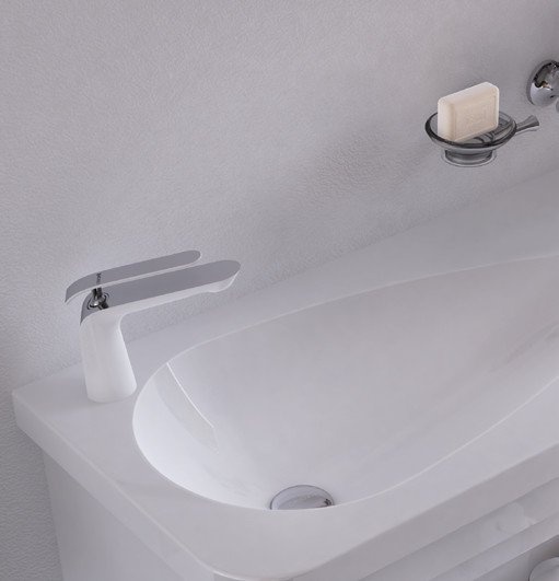 TP101-00CB00E-0000 Раковина TP101 мебельная (45*100 см) Creavit  - Вид №2