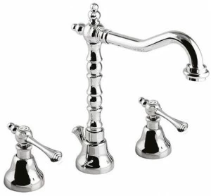 Rubinetteria Giulini Смеситель для раковины на 3 отверстия с регулируемым изливом Londra 7212a