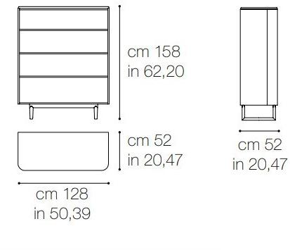 Grilli Комод с распашными дверцами York 711901 - Вид №1