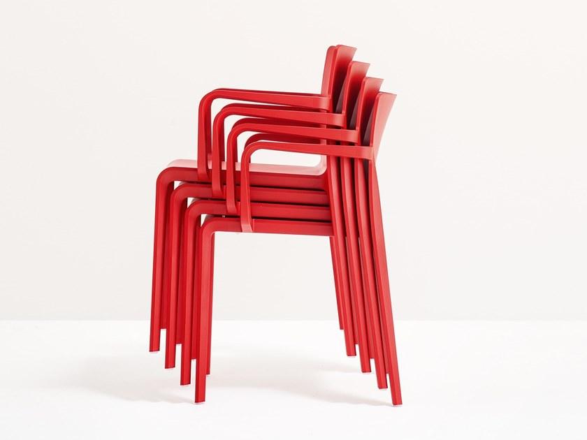 Pedrali Дизайнерский пластиковый стул Volt 675 - Вид №4