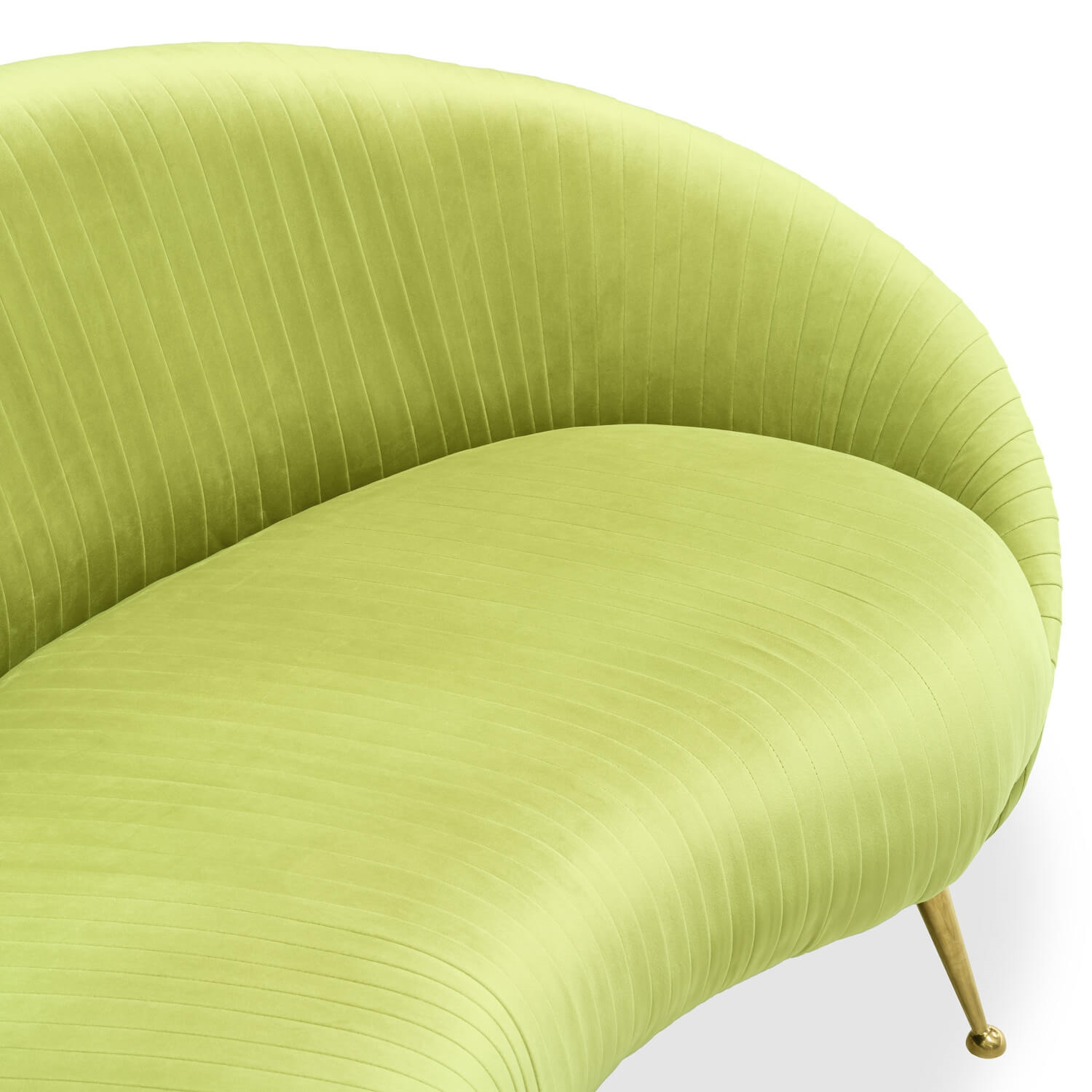 700471-70 ABHIKA ДИВАН KELLY PLISSE ' GREEN  - Вид №3