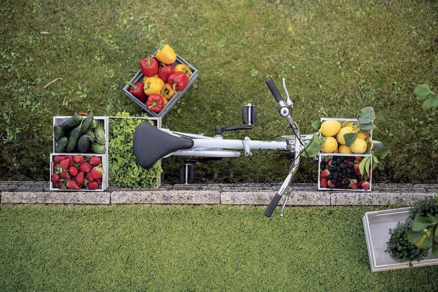 Набор из 3 ящиков Tidy & Store светло-серый Guzzini 169502100 - Вид №1